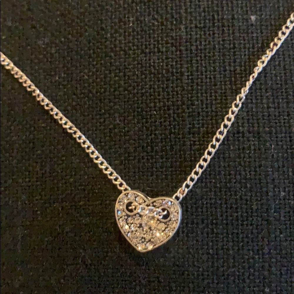 Crystal heart necklace